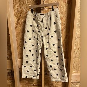 Polka Dot Wide Leg Pants
